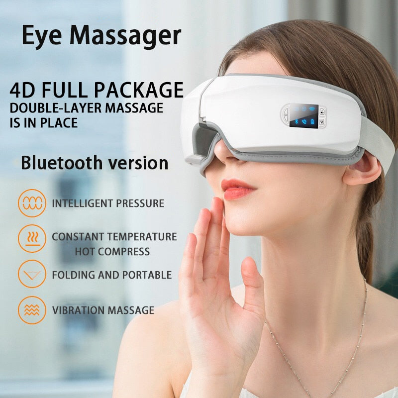 4D Smart Airbag Vibration Eye Massager