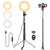 6 inch Ring Light with Gimbal Iron Metal Bracket Selfie Stick Bluetooth Set YF